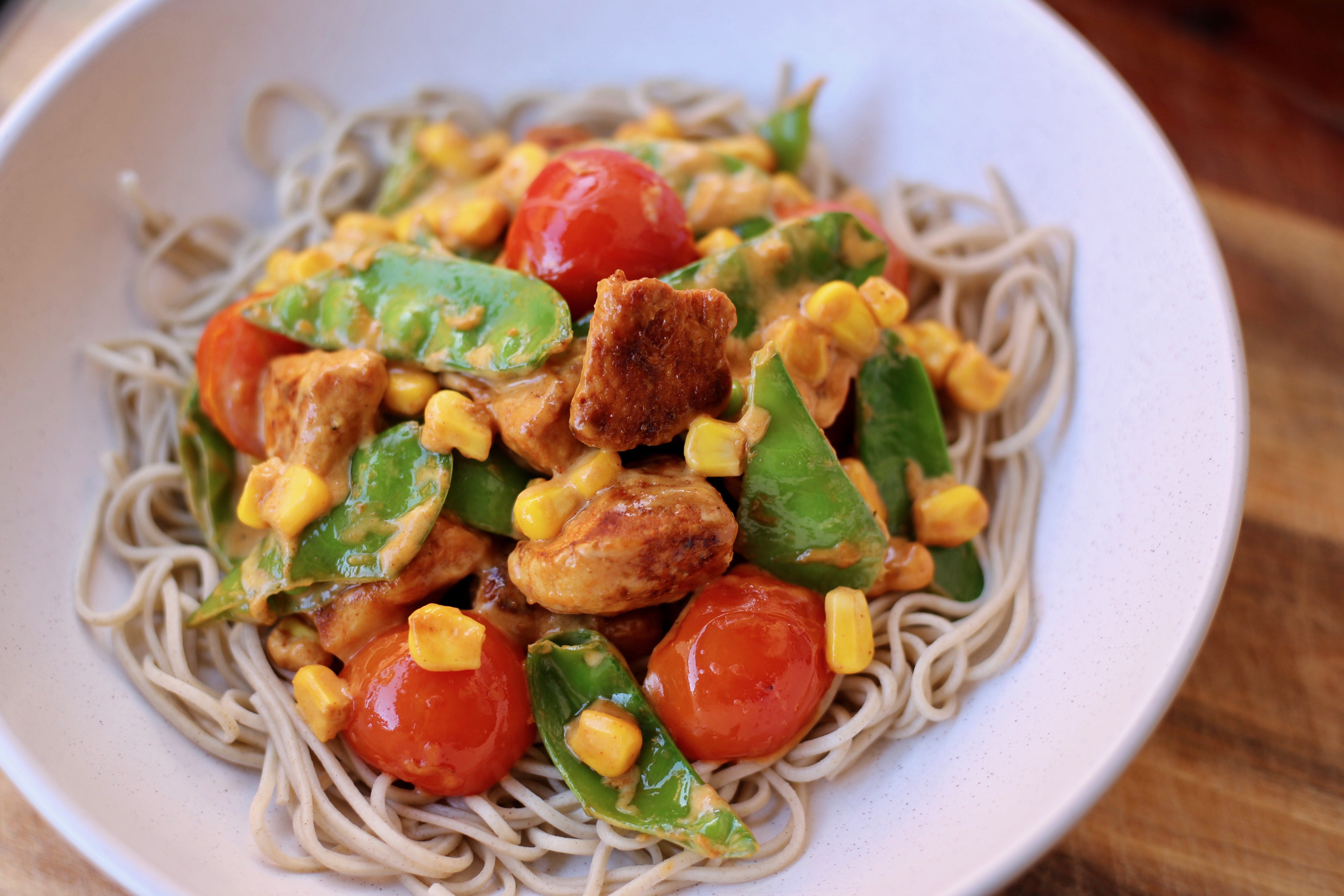 Creamy Paprika Chicken & Soba Noodles Strictly You by Sonia Kruger